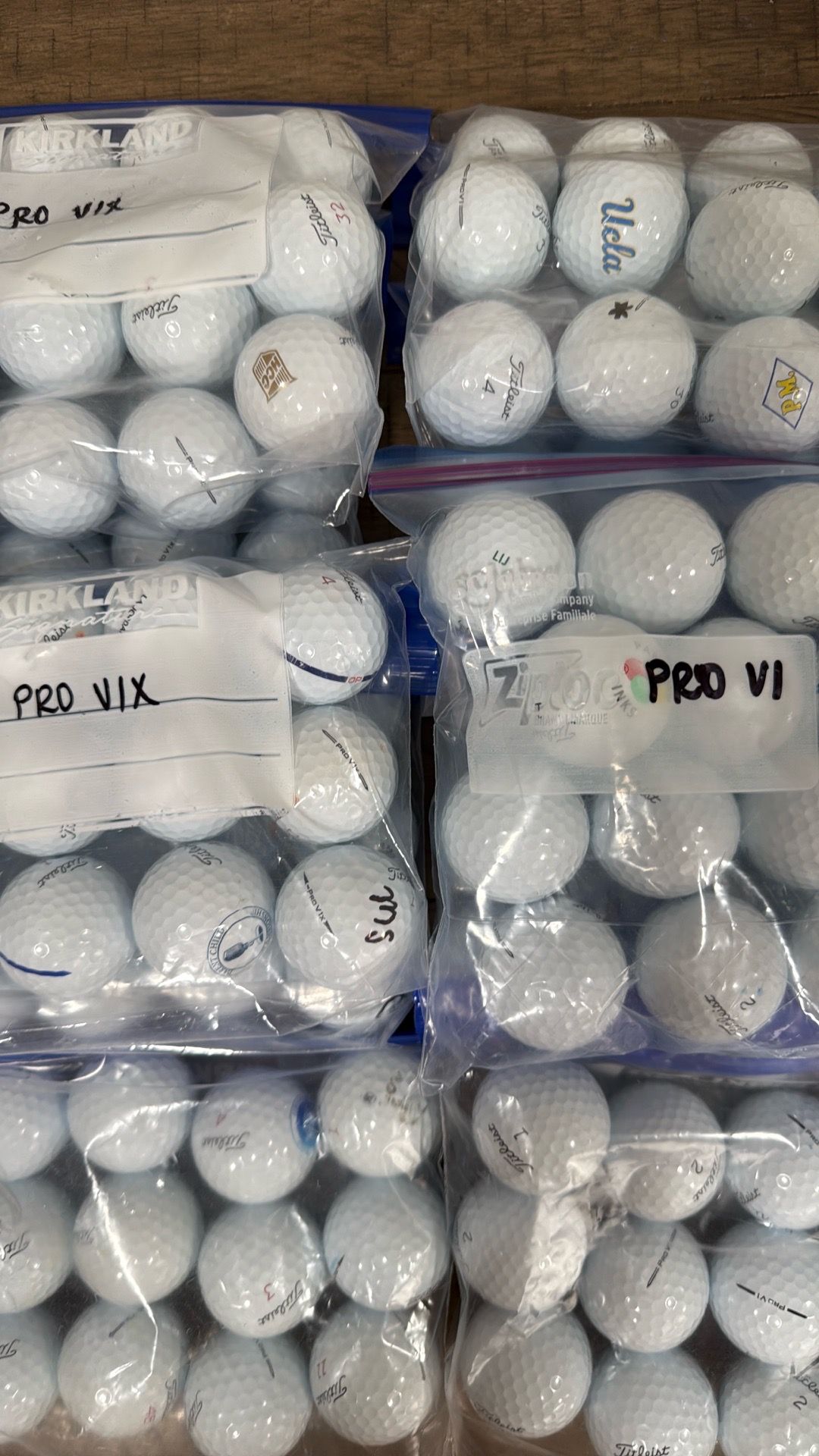 Titleist ProV1 & ProV1X Golf Balls