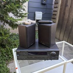 Technics Receiver And Speakers
