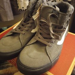 New Grey Filmore Vans