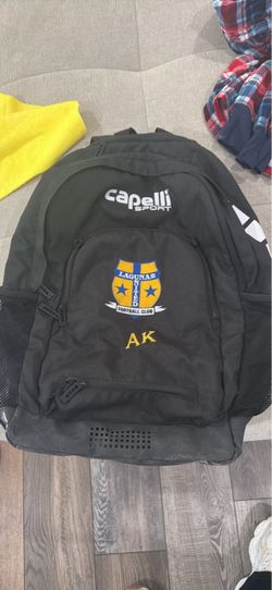 Capelli Sport Black Soccer Backpack