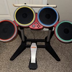 ROCK BAND GUITAR HERO VIDEO GAME DRUMS SONY PLAYSTATION 3 4 5 PS3 PS4 PS5 XBOX 360 ONE NINTENDO WII