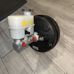 14-19 CHEVROLET SILVERADO 1500 POWER BRAKE BOOSTER W/ MASTER CYLINDER #251148