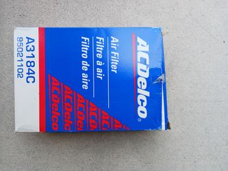 ACDelco A3184C Engine Air Filter NOS