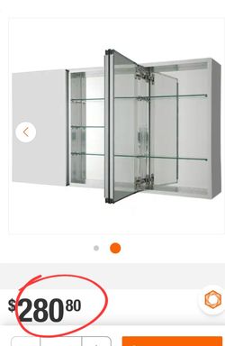 New Medicine Cabinet mirror 🪞