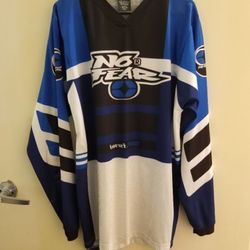 VINTAGE Y2K NO FEAR MOTOCROSS JERSEY XL KOMET 2000