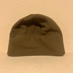 USMC Coyote Brown Fleece Watch Cap - Marine Corps Military Beanie - Polartec