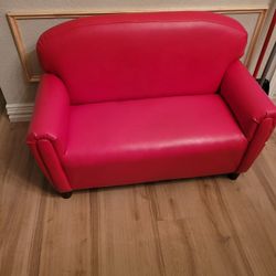 Kids Leather Couch