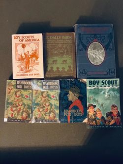 Vintage Boy Scouts of America Book Collection