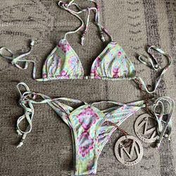 Brand New Thong Bikini, M and L