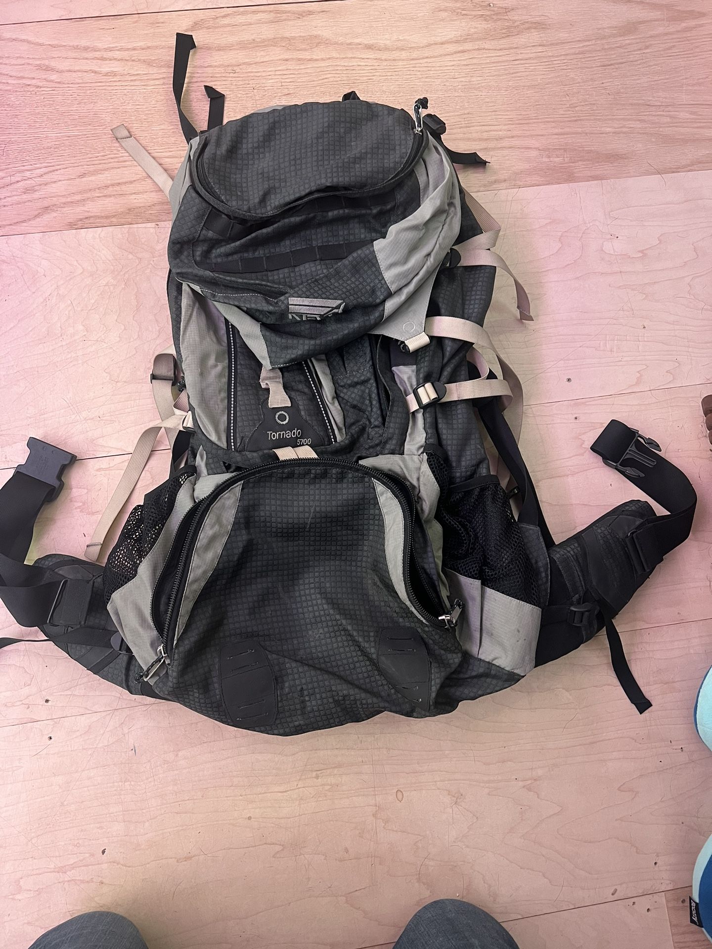 Kielty internal frame backpack