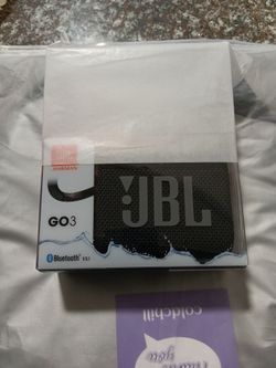 JBL go 3 Bluetooth speaker