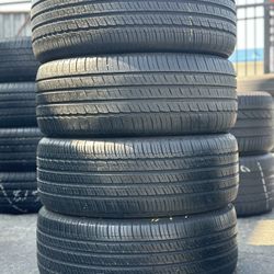 SET OF TIRE 235 40 19 MICHELIN 85% LIFE