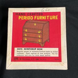 Antique Miniature Winthrop Desk – Dollhouse Collectible
