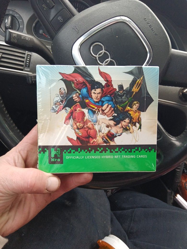 DC Nft Trading Cards .Superman,Batman,Joker