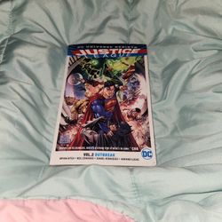 DC .JUSTICE LEAGE COMIC BOOK  VOL.2  OUTBREAK