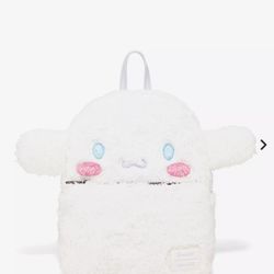 Cinnamoroll Fuzzy Mini Backpack