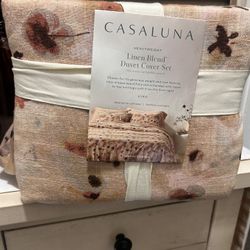 King Size Casa Luna Linen Blend Devet Cover Set 