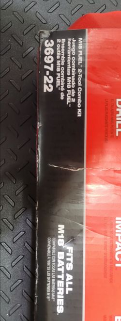 Milwaukee  3697-22  brand new kit