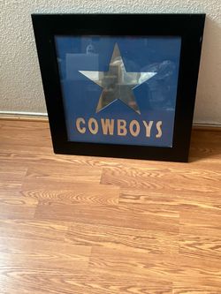 Dallas Cowboy Mirror Wall Art