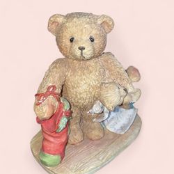 Vintage "Cherished Teddies" figurine Jacob 1992 