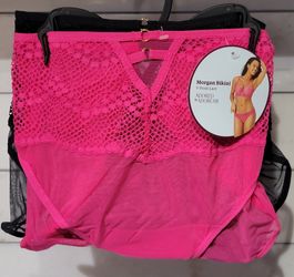 Women's V-Front Lace and Mesh Bikini 2ct Underwear Sets $4 each (One Available In Size 2x and Two Available In Size 3x)
GT-45