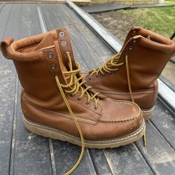 Botas Para El Trabago. Casi Nuebas Por El Precio $55