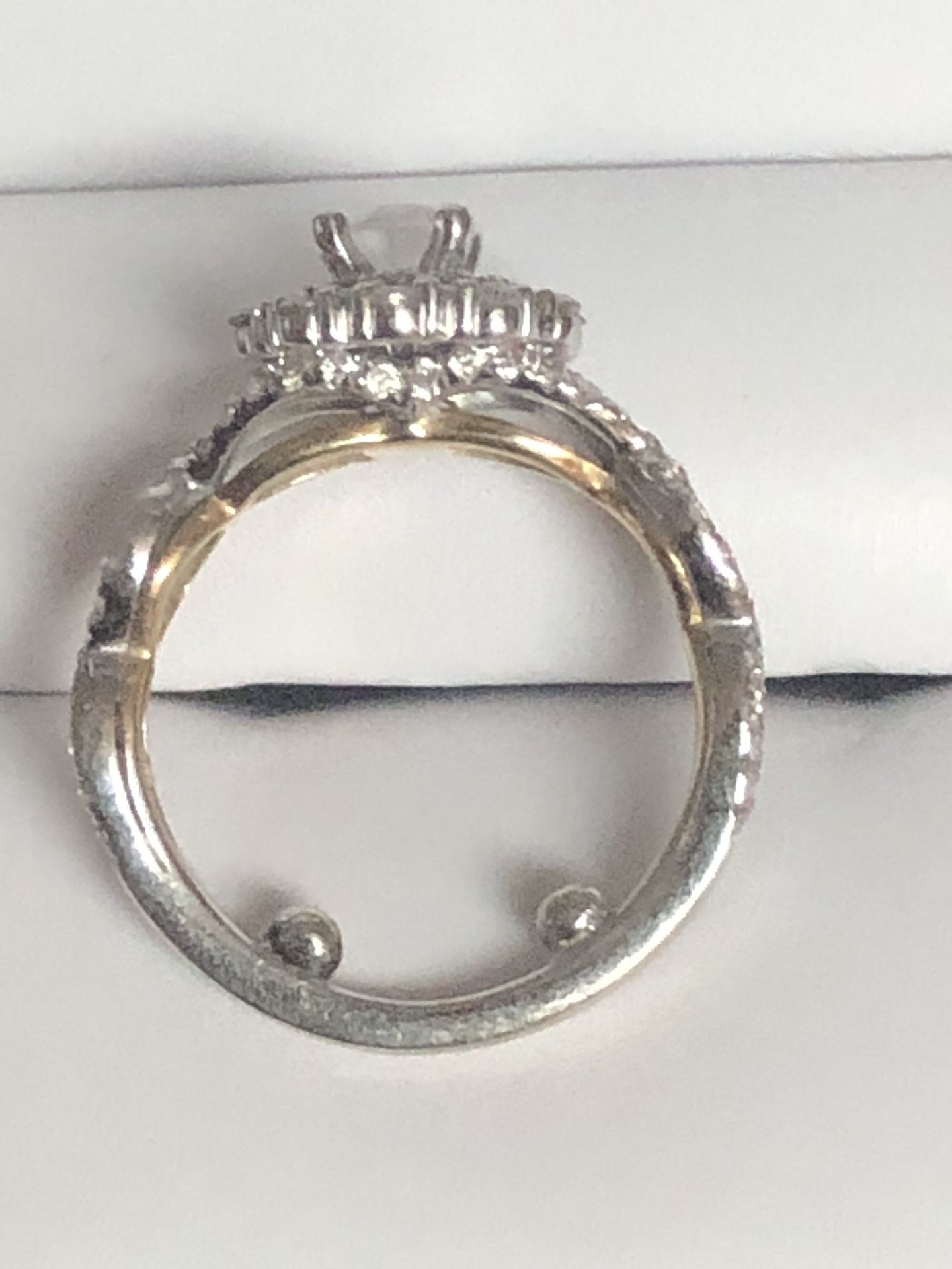 Wedding / Engagement ring. (Helzberg with lifetime warranty)
