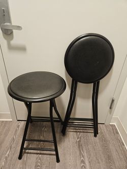 2x Folding Stools (24")