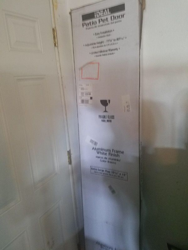 Doggy door $150