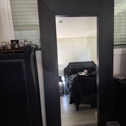 Solid Wood Full Length Mirror 