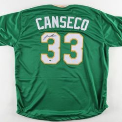 Jose Canseco Signed Jersey