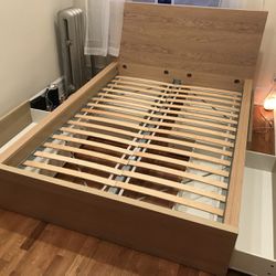 Ikea Queen Bed With 2 Drawers