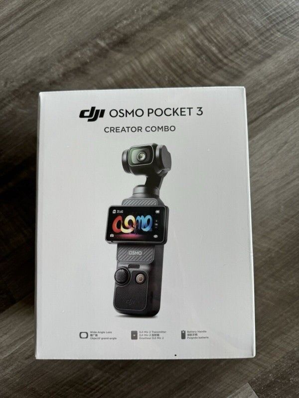 DJI Osmo Pocket 3 Creator Combo Camera.