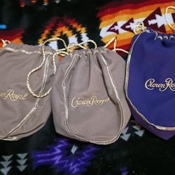 Crown Royal Bags. Take All For $5