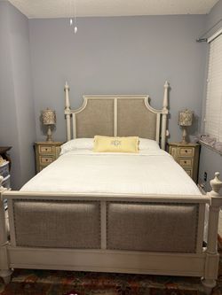 Bed frame and mattress