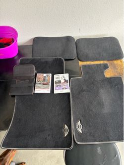 Mini Cooper floor mats and Manual