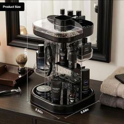 Cologne Organizer for Men,Nightstand Organizer,Cologne Shelf, Cologne Stand,Perfume Shelf with Rotate,Organizador de Perfumes,Dresser Drawer Organizer