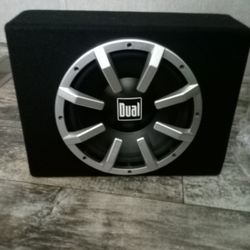 10" Dual Subwoofer With 300 Watt Built In Amplifier 