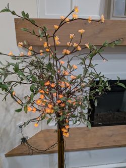 Artificial Cherry Blossom Lighted Plant