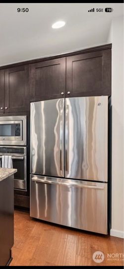 GE Stainless Steel French Door Refrigerator – Freezer Works – Fridge Needs Repair new fan