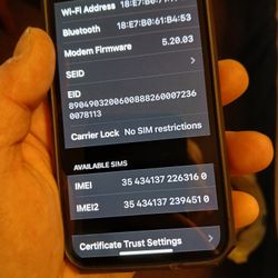 BARLEY Used iphone 12 MINI Unlocked! 