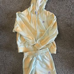 Adidas Hoodie And Shorts