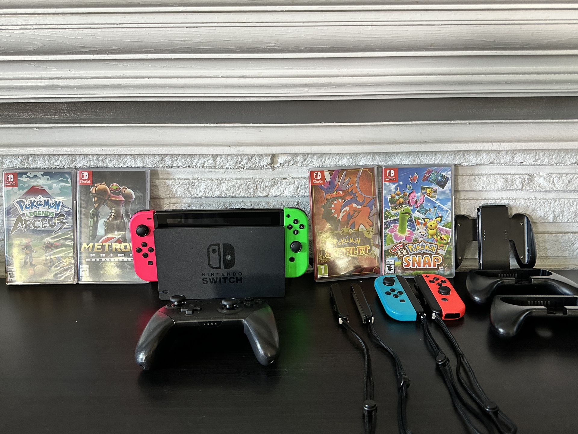 Nintendo Switch Bundle With Pokémon Games