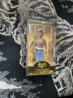 Funko Gold Tupac Shakur Figure 2pac