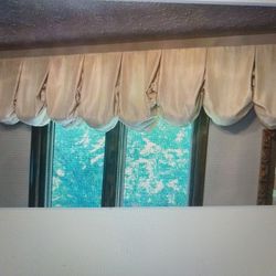 Brand New Valance Double Picture Windows Or Double  Doors