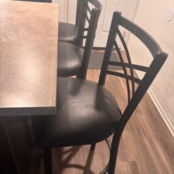 Set Of (3) Barstools