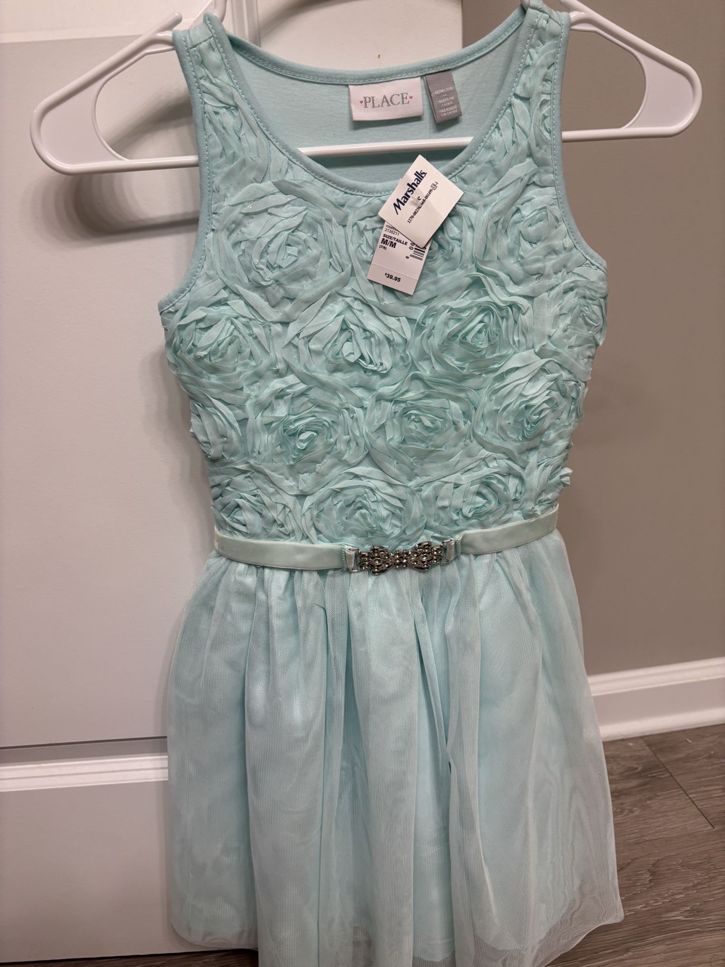 NEW Light Teal Blue Dress (Kids)