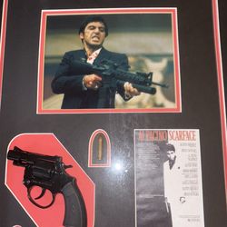 Scarface Wall Hanging Picture 3-D Authentic