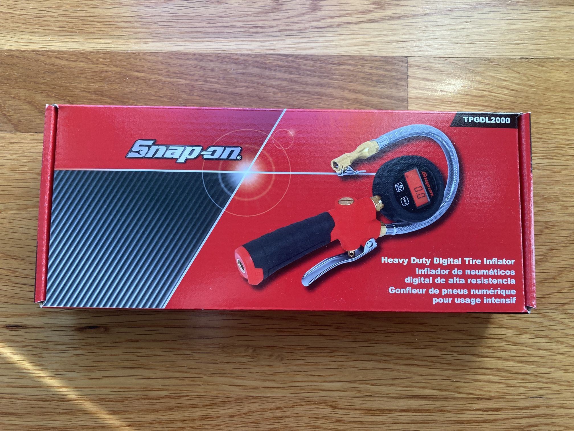 For Snap On Tools Heavy Duty Digital Tire Inflator TPGDL2000