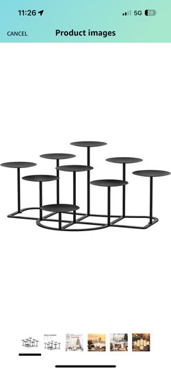 DYI Candle Holders Or Mantle Candelabra Flameless 